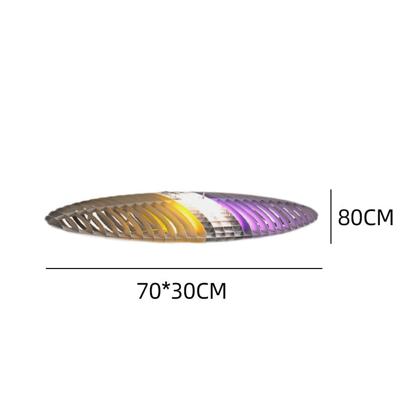 Elegante abstrakte LED-Kronleuchter