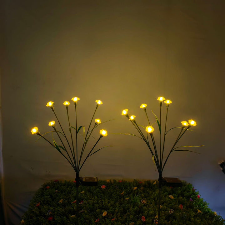 Solarbetriebene dekorative Blumenlichter