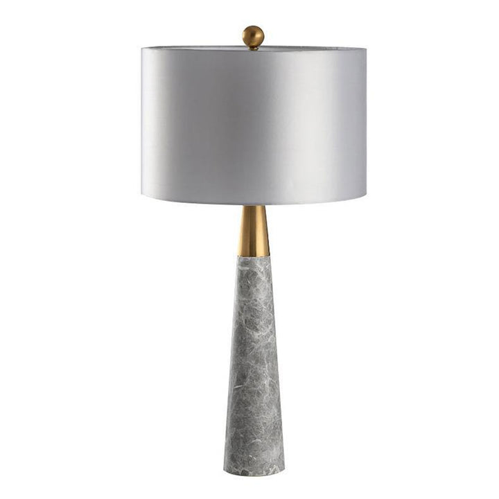 Moderne Marmorfuß Tischlampe