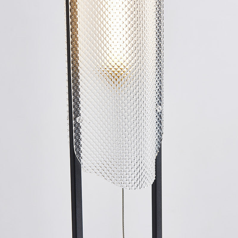 Minimalistische hohe Stehlampe mit einstellbarer Helligkeit