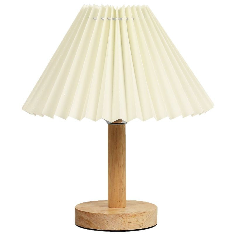 Dekorative Stofftischlampe