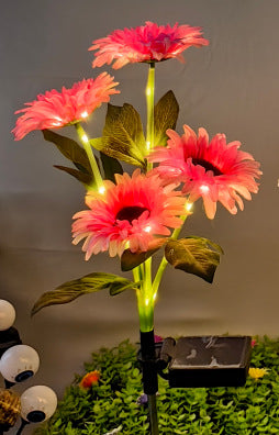 Dekorative LED Blumen Gartenlichter