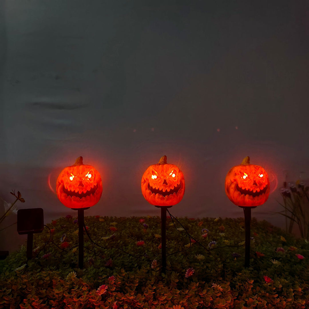 Dekorative Halloween Kürbislampe