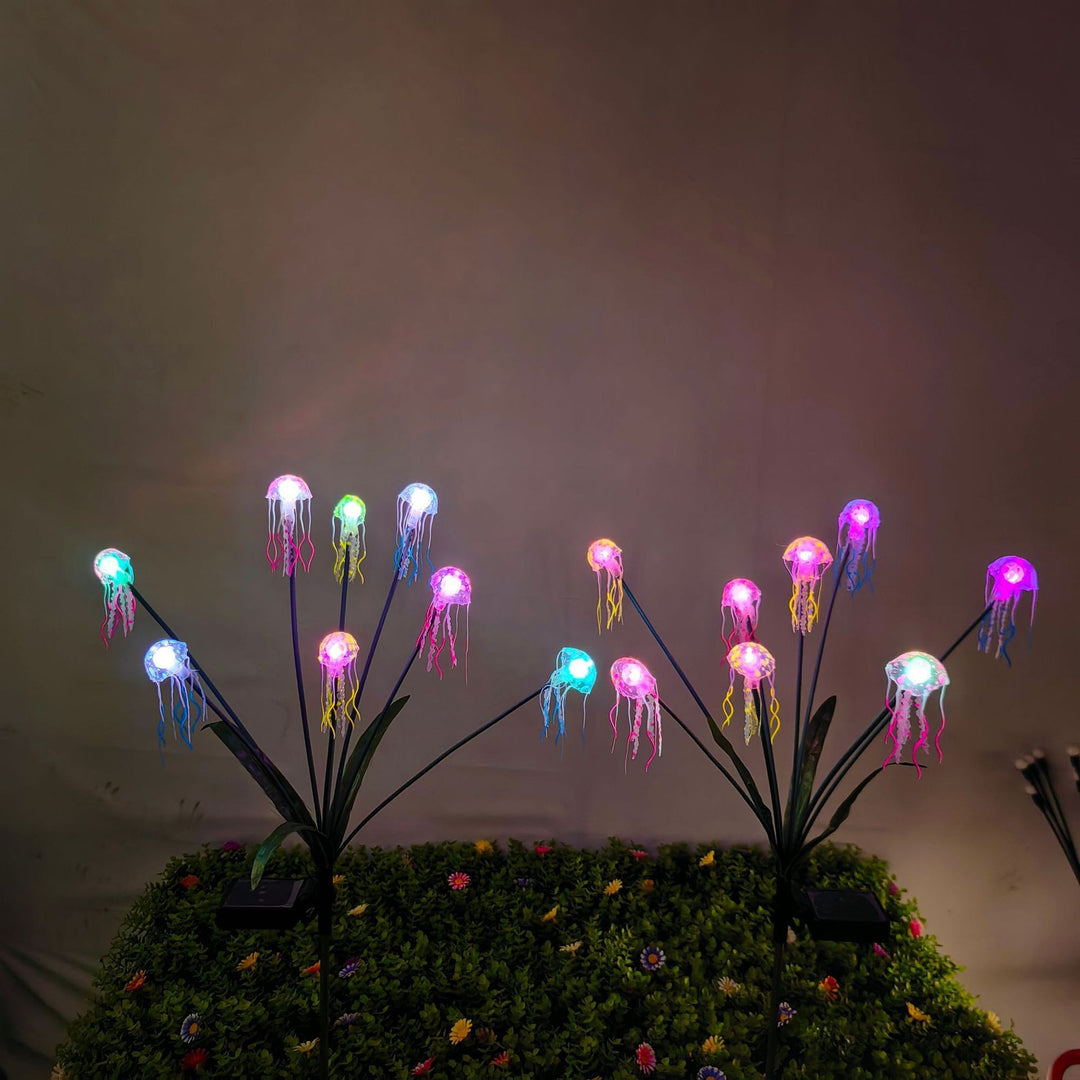 Dekorativer Quallen-LED-Lichtset