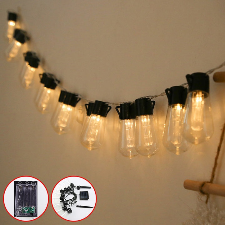 Vintage Edison Glühbirne Lichterkette