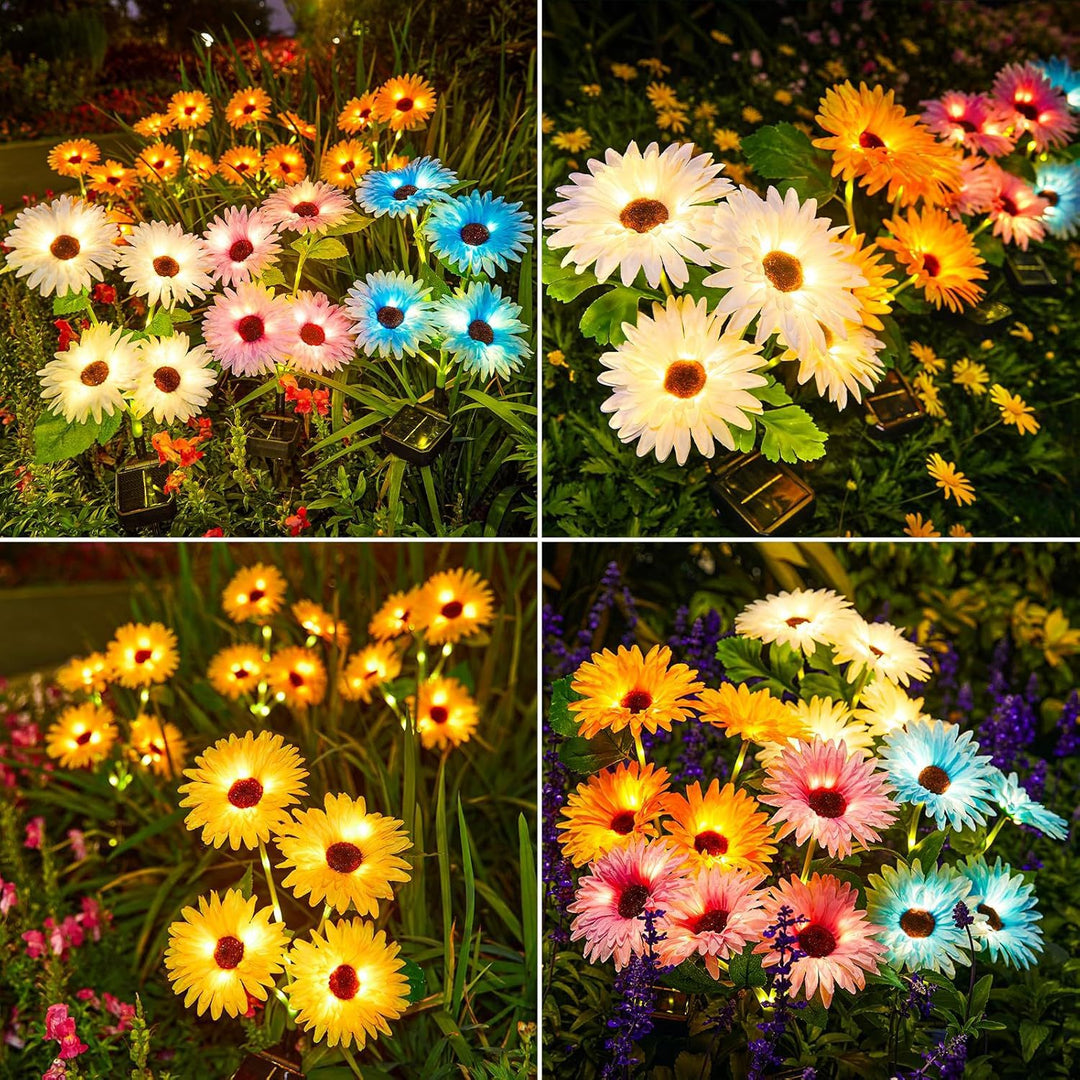 Dekorative LED Blumen Gartenlichter