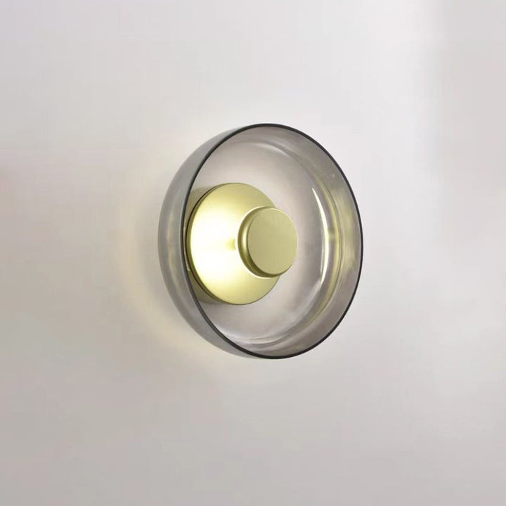 Moderne Glas Wandleuchte