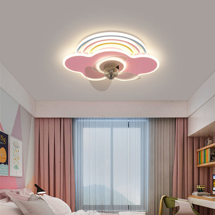 Regenbogen Wolke Deckenventilator Licht