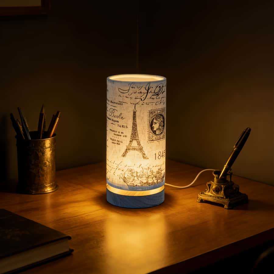 Dekorative Tischlampe
