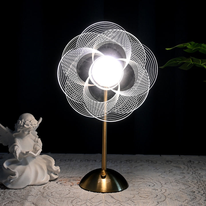 Dekorative Tischlampe
