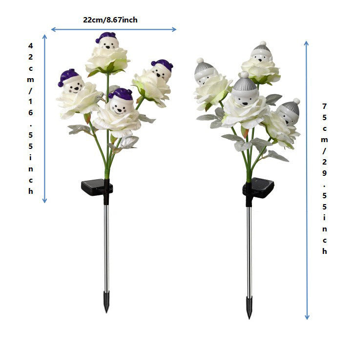 Dekorative LED Garten Blumenlichter