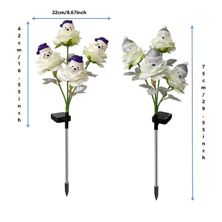 Dekorative LED Garten Blumenlichter