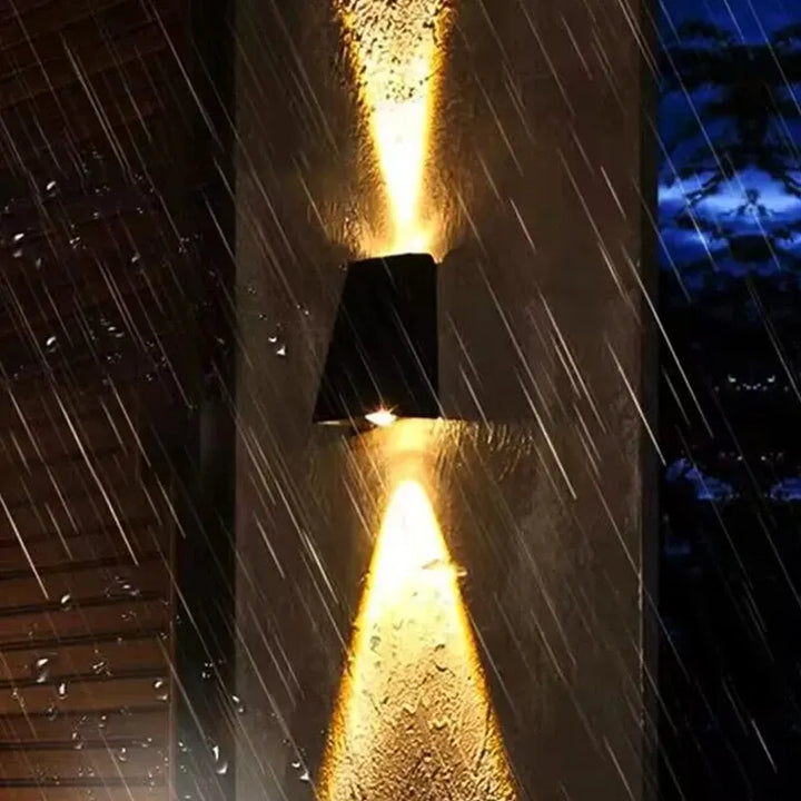 Wasserdichte Solarlichter für außen – LED-Wandleuchten für Garten & Terrasse