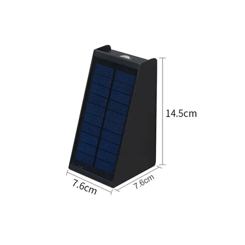 Wasserdichte Solarlichter für außen – LED-Wandleuchten für Garten & Terrasse