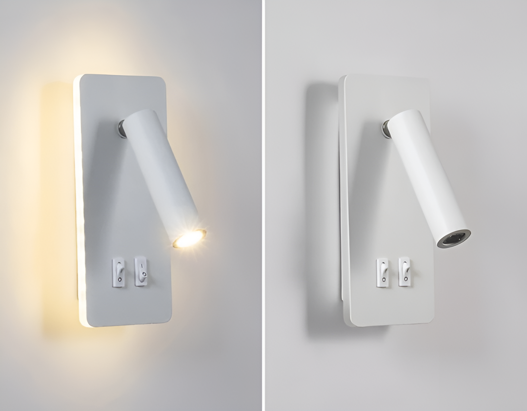 Swivel330 | Minimalistische Zylinder-Wandleuchte – Einstellbare 330° drehbare LED-Wandleuchte