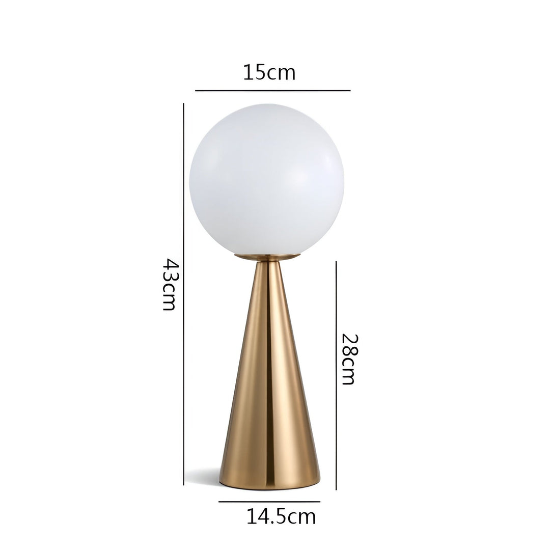 Elegante Goldene Tischlampe - Luxuriöse Beleuchtung für Ihr Interieur