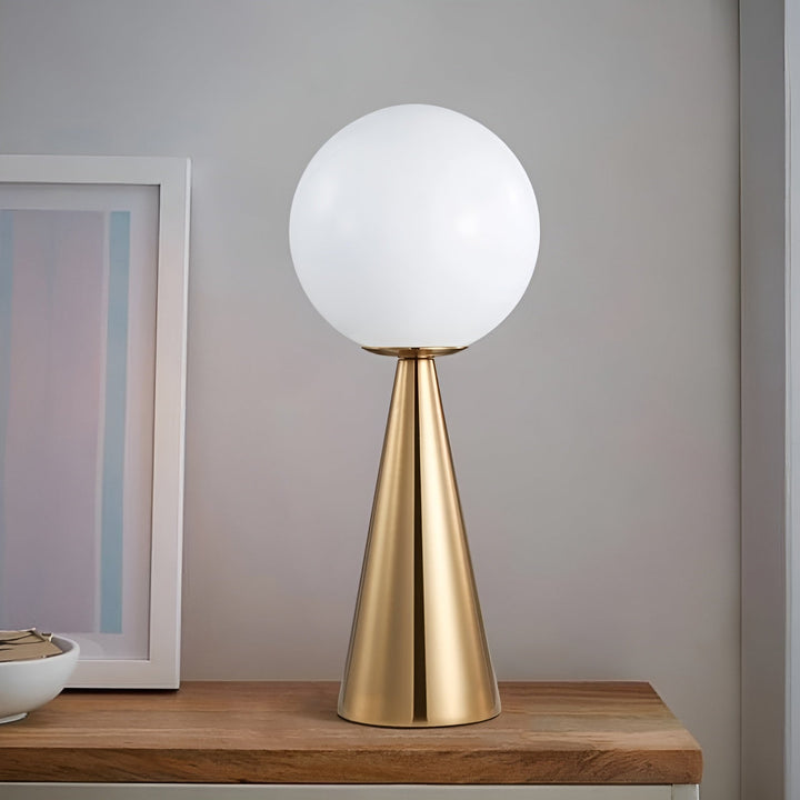 Elegante Goldene Tischlampe - Luxuriöse Beleuchtung für Ihr Interieur