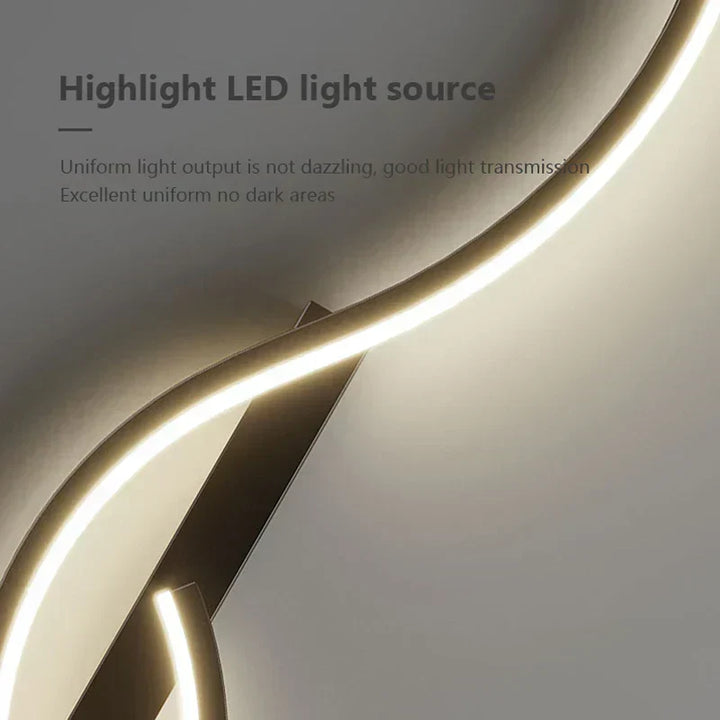 LED Lounge Wandleuchten – Dimmbare Silikon-Wandlampe für Schlafzimmer, Wohnzimmer und Flur, moderne Beleuchtungslösung für das Zuhause