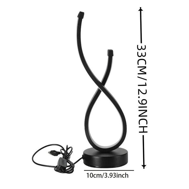 Lumoara LED Tischlampe | Dimmbar | 3 Lichtfarben | Modernes Design