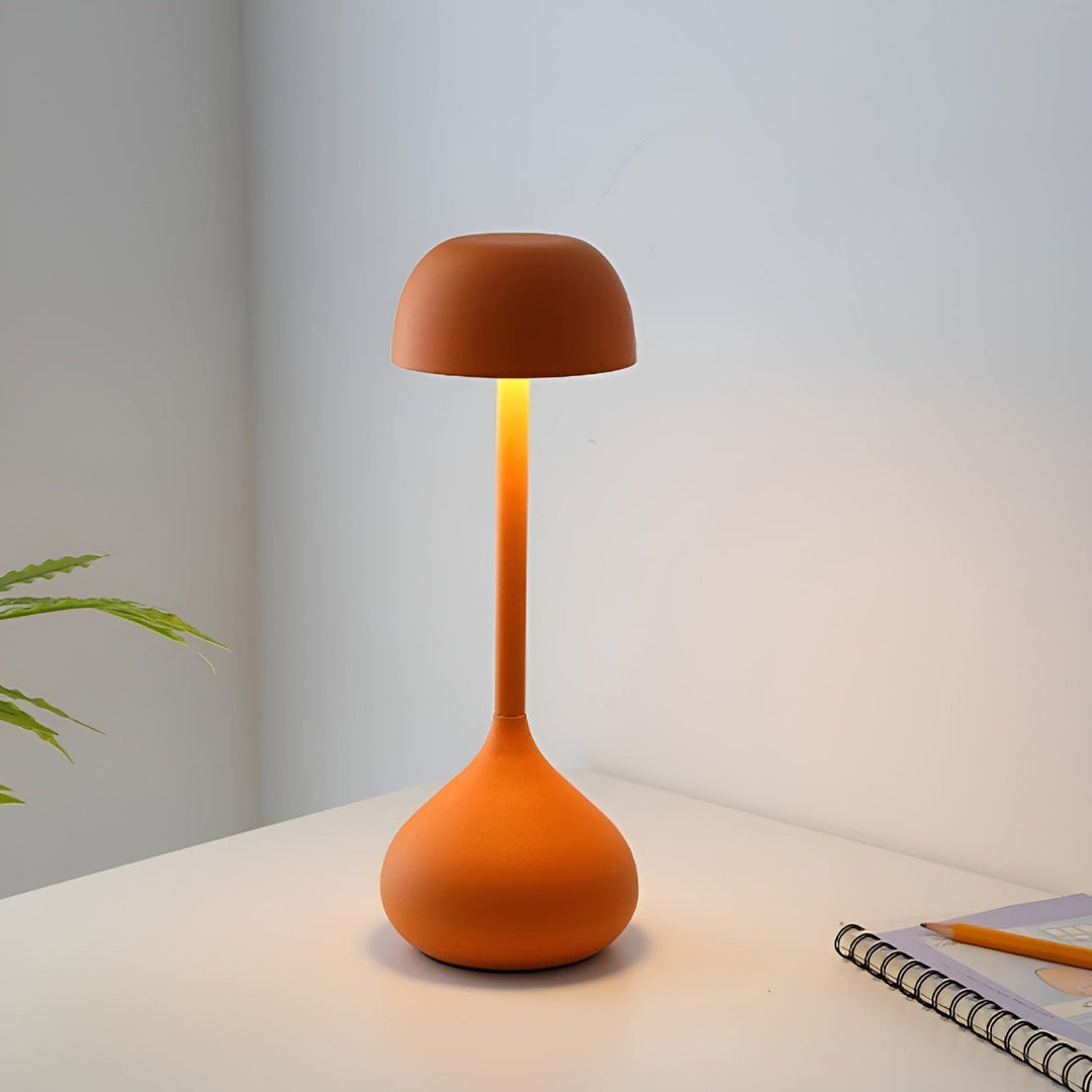 LumiTouch Drahtlose LED Tischlampe Elegant, Dimmbar und Modern