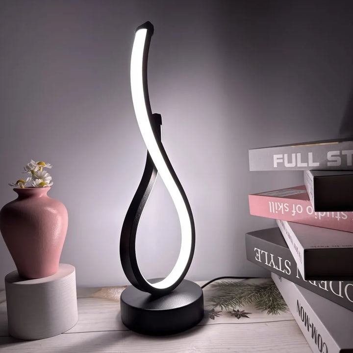 Lumoara LED Tischlampe | Dimmbar | 3 Lichtfarben | Modernes Design
