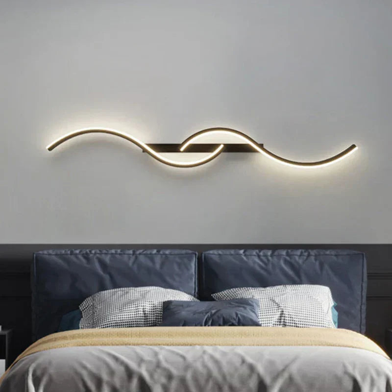 LED Lounge Wandleuchten – Dimmbare Silikon-Wandlampe für Schlafzimmer, Wohnzimmer und Flur, moderne Beleuchtungslösung für das Zuhause