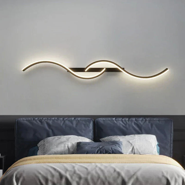 LED Lounge Wandleuchten – Dimmbare Silikon-Wandlampe für Schlafzimmer, Wohnzimmer und Flur, moderne Beleuchtungslösung für das Zuhause