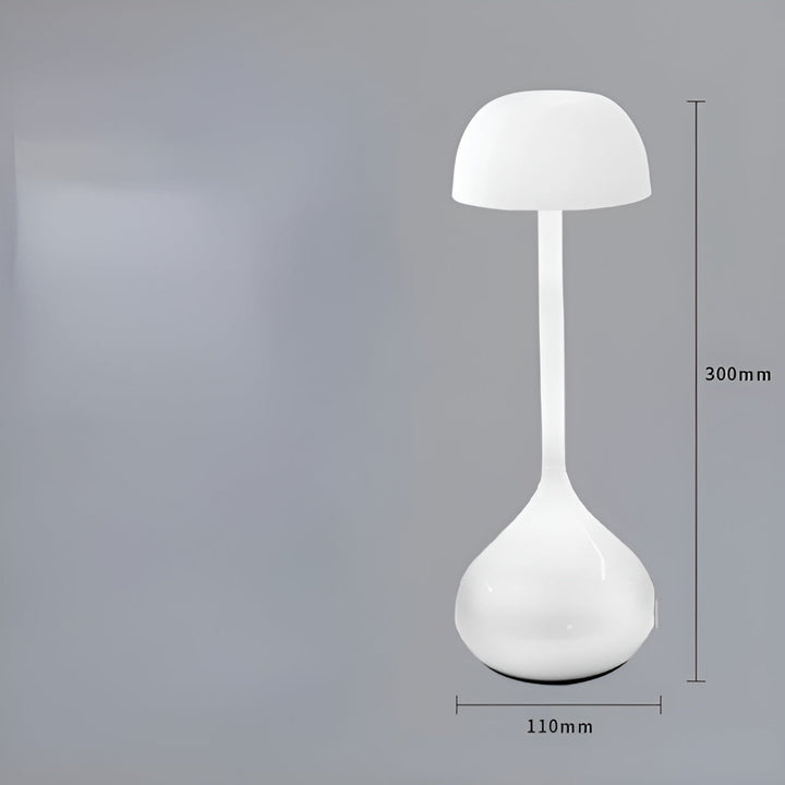 LumiTouch Drahtlose LED Tischlampe Elegant, Dimmbar und Modern