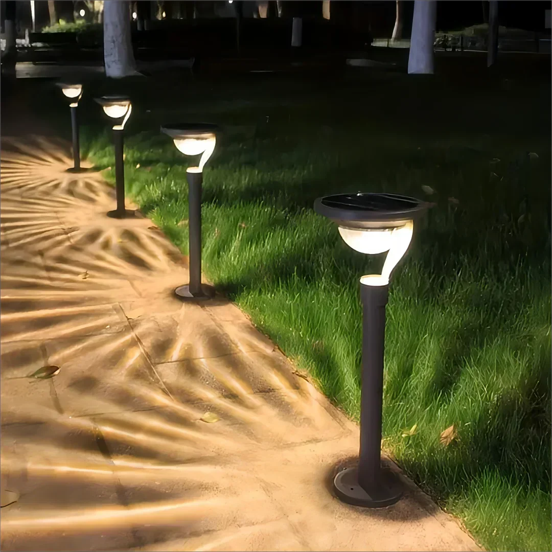 Solarbeleuchtung | Gartensolarlampen mit super Helligkeit und Wetterbeständigkeit
