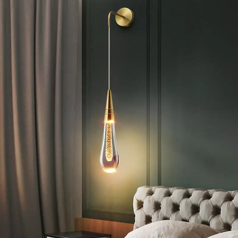 Kristall Tropfen – Dekoratives Licht, Zeitloser Stil