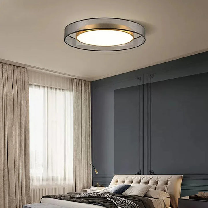 Moderne Runde Deckenlampe LED Dimmbar