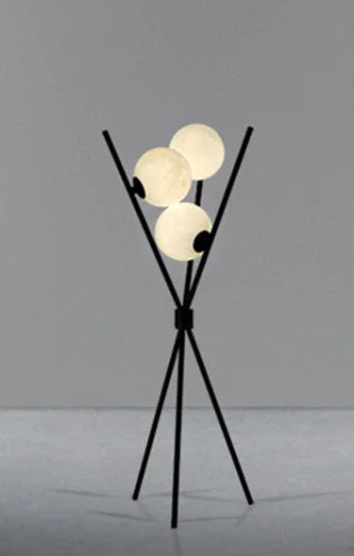 LunaGlow 3D Mond Stehlampe modernes Design mit Stativ LED!