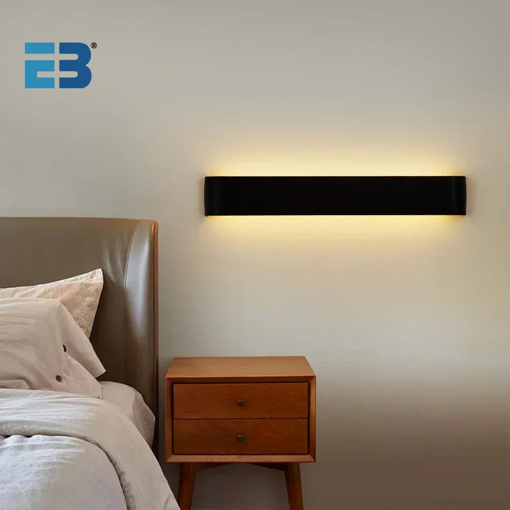 Moderne LED-Wandleuchte - Vielseitige Beleuchtungslösung für Schlafzimmer, Küche und Wohnzimmer