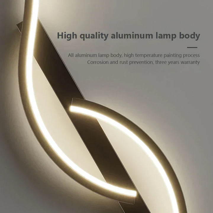 LED Lounge Wandleuchten – Dimmbare Silikon-Wandlampe für Schlafzimmer, Wohnzimmer und Flur, moderne Beleuchtungslösung für das Zuhause