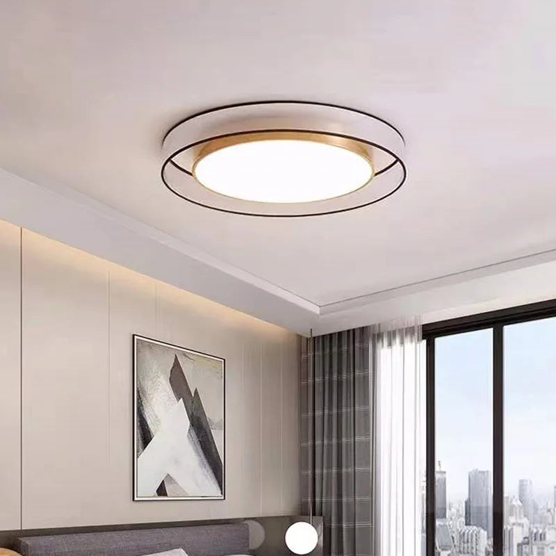 Moderne Runde Deckenlampe LED Dimmbar