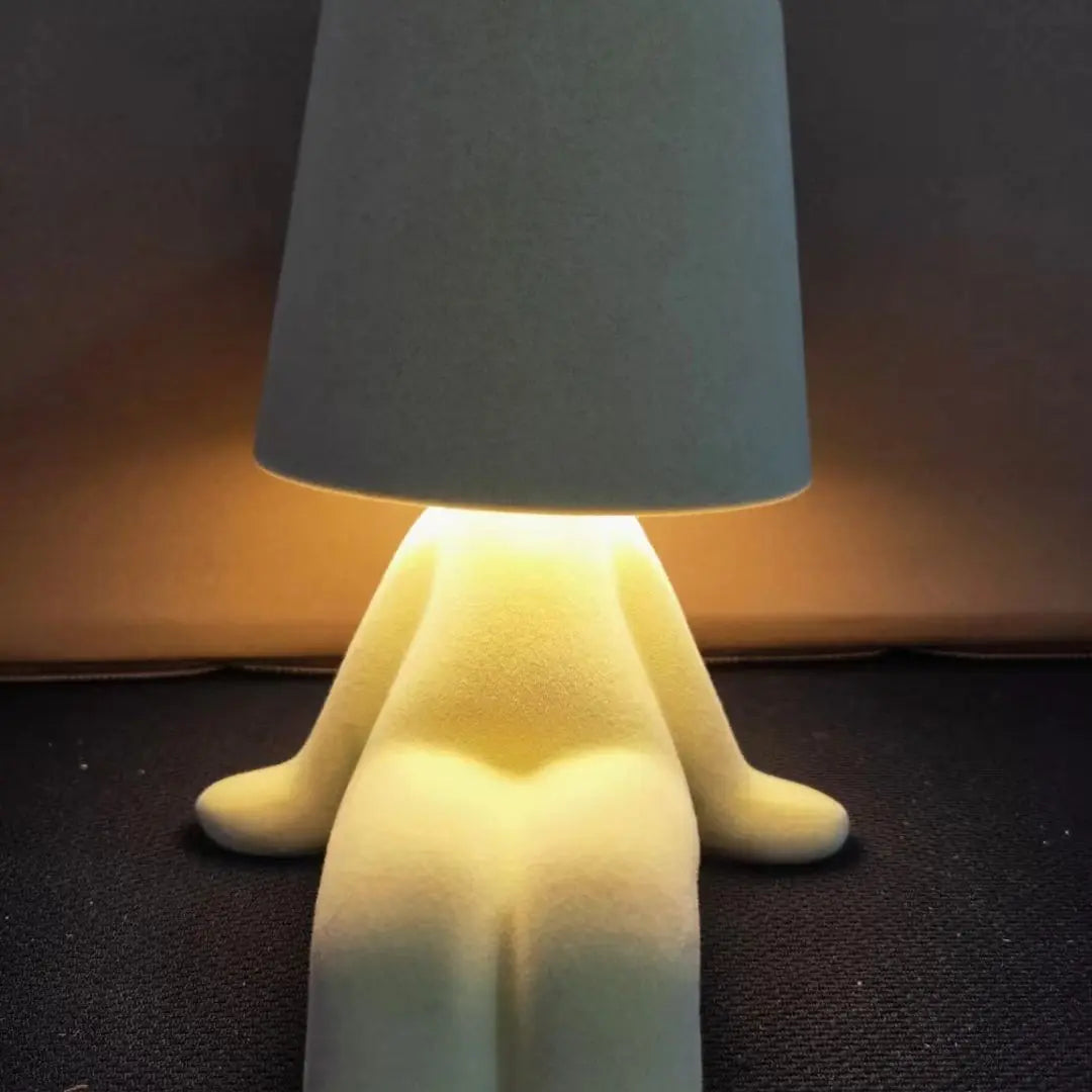 Schrullige Mann Moderne Tischlampe