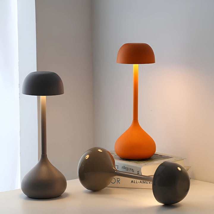 LumiTouch Drahtlose LED Tischlampe Elegant, Dimmbar und Modern