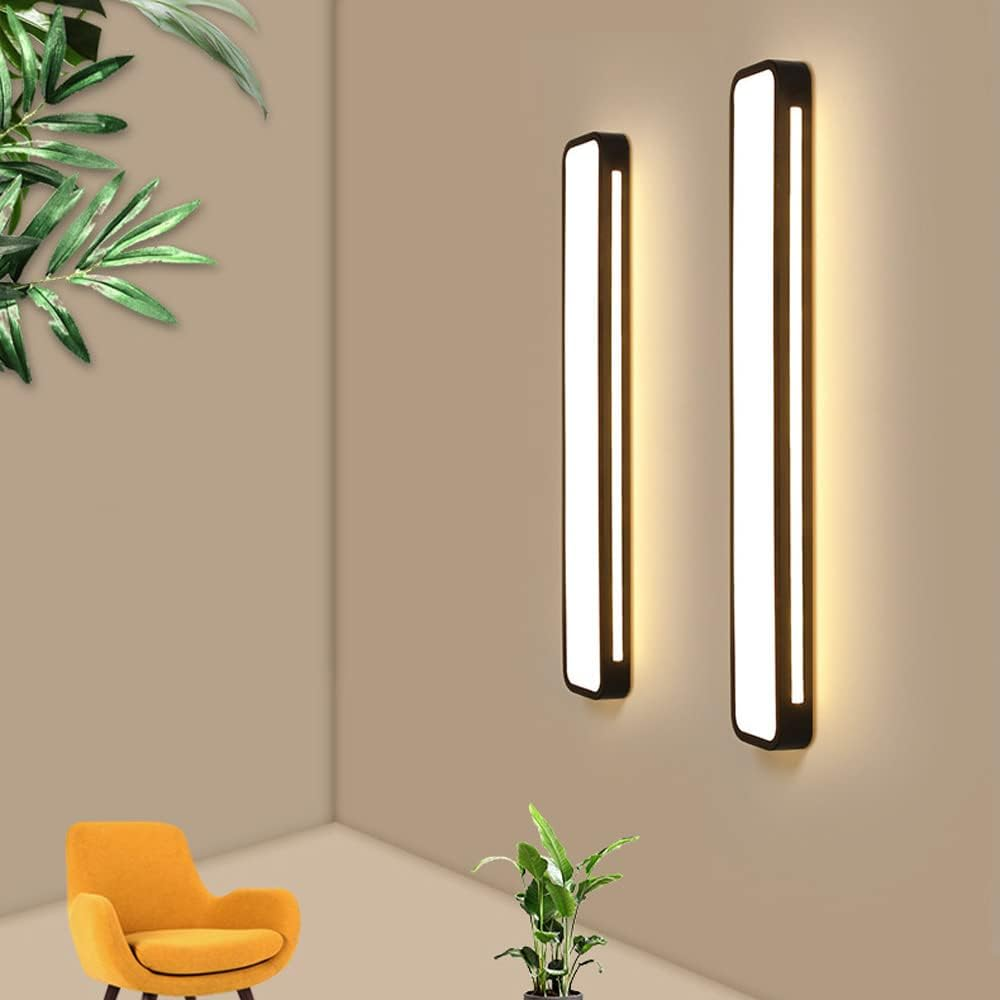Minimalistische LED-Deckenlampe aus Eisen und Acryl