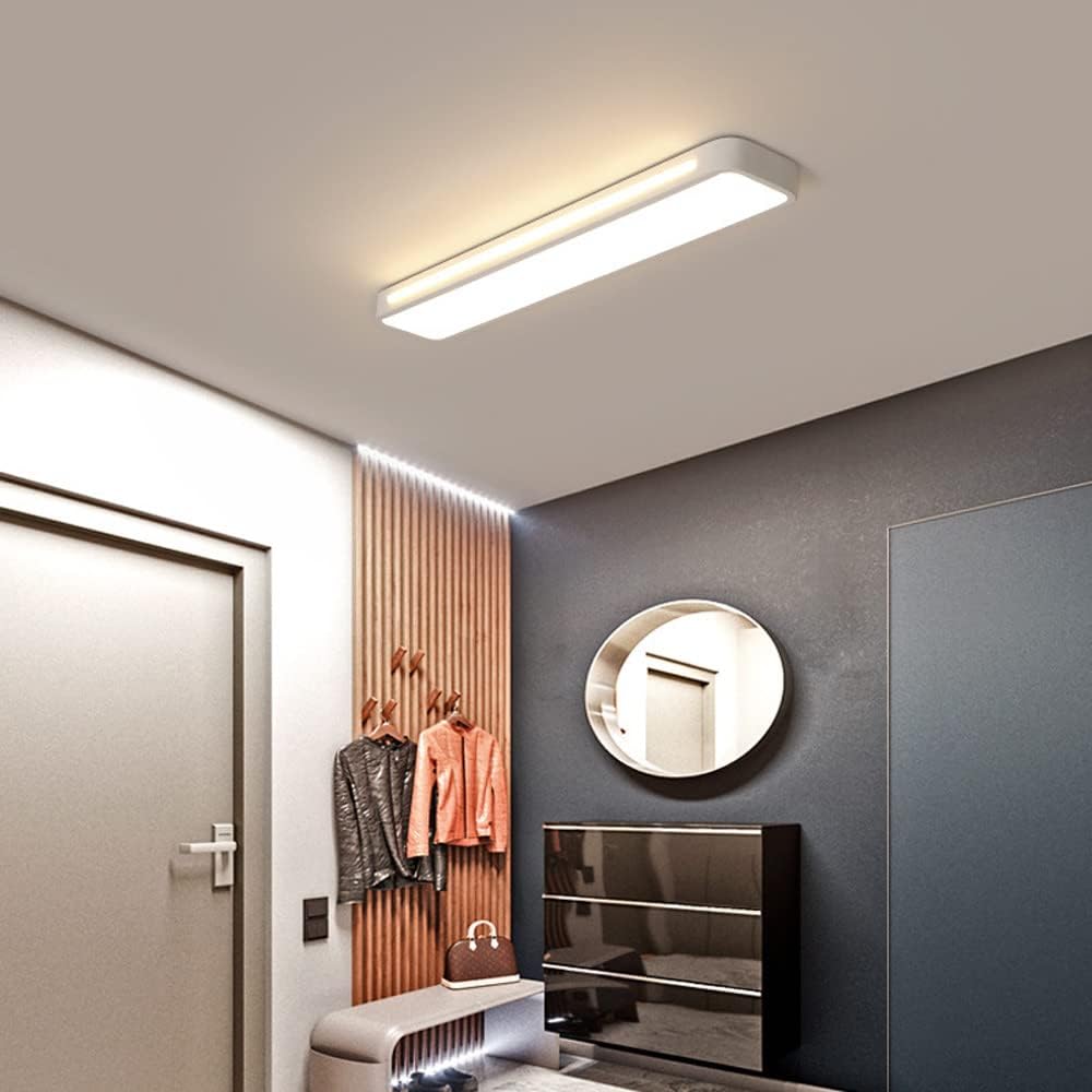Minimalistische LED-Deckenlampe aus Eisen und Acryl