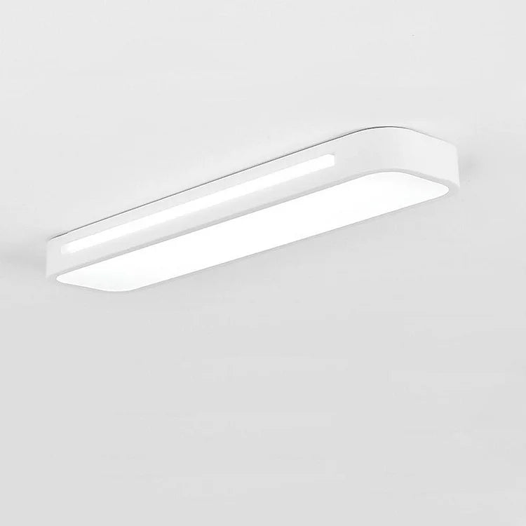 Minimalistische LED-Deckenlampe aus Eisen und Acryl