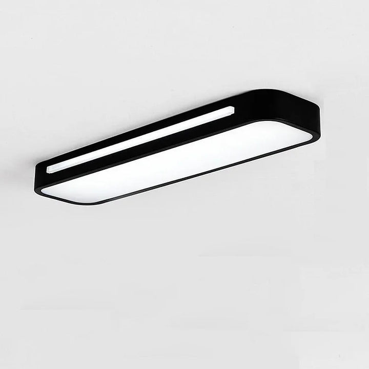 Minimalistische LED-Deckenlampe aus Eisen und Acryl
