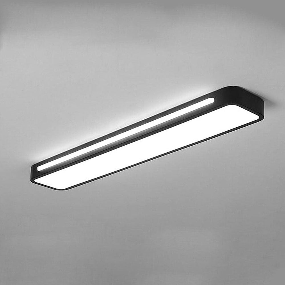 Minimalistische LED-Deckenlampe aus Eisen und Acryl