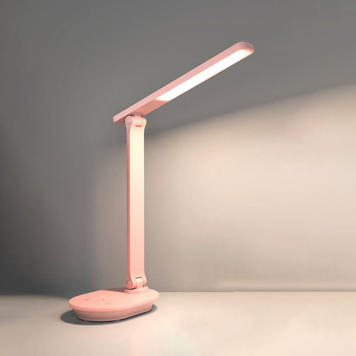Moderne doppelt faltbare Augenpflege kabellose wiederaufladbare LED Schreibtischlampe