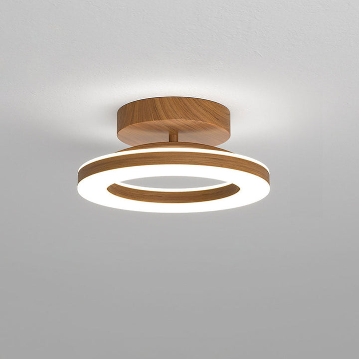 Runde Deckenlampe LED Acryl für Flur und Eingang