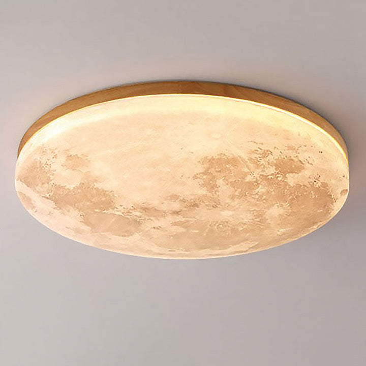 LunaGlow - Mondlampe Deckenlampe mit sanfter LED-Beleuchtung