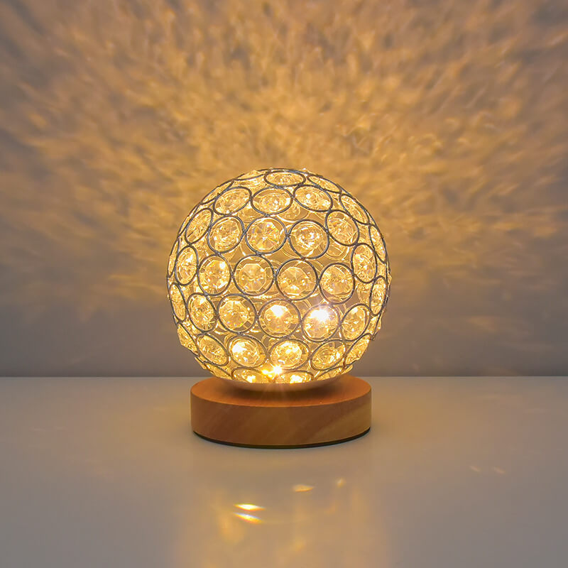 Moderne Minimalistische Runde USB Aufladbare LED Nachtlicht Tischlampe