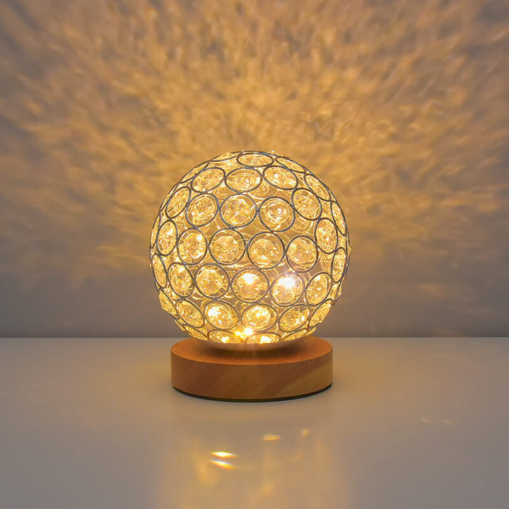 Moderne Minimalistische Runde USB Aufladbare LED Nachtlicht Tischlampe