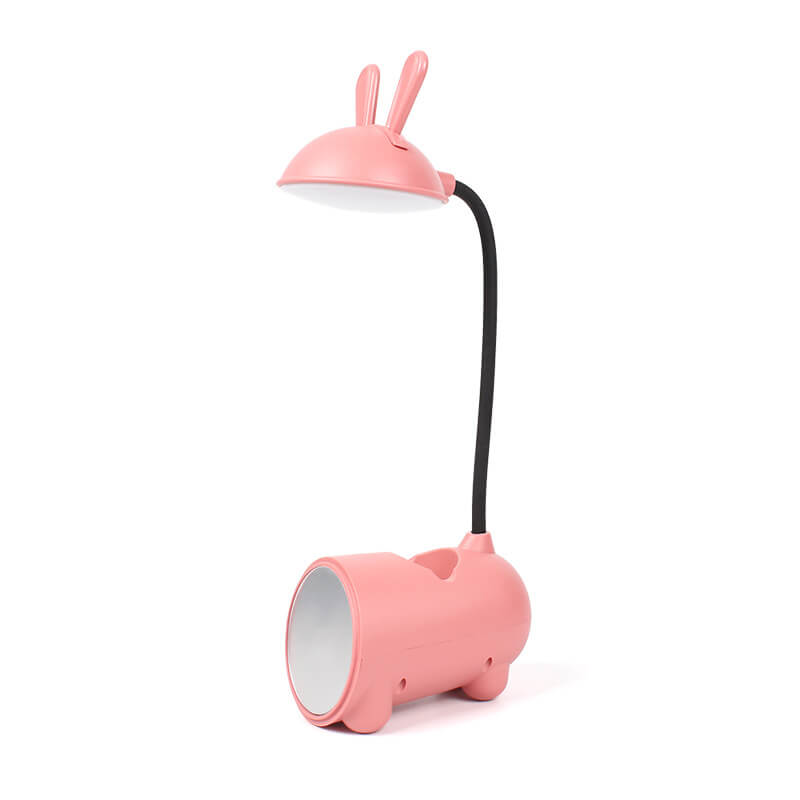 Cartoon Kreativ Kaninchen LED Touch USB Stifthalter Schreibtischlampe