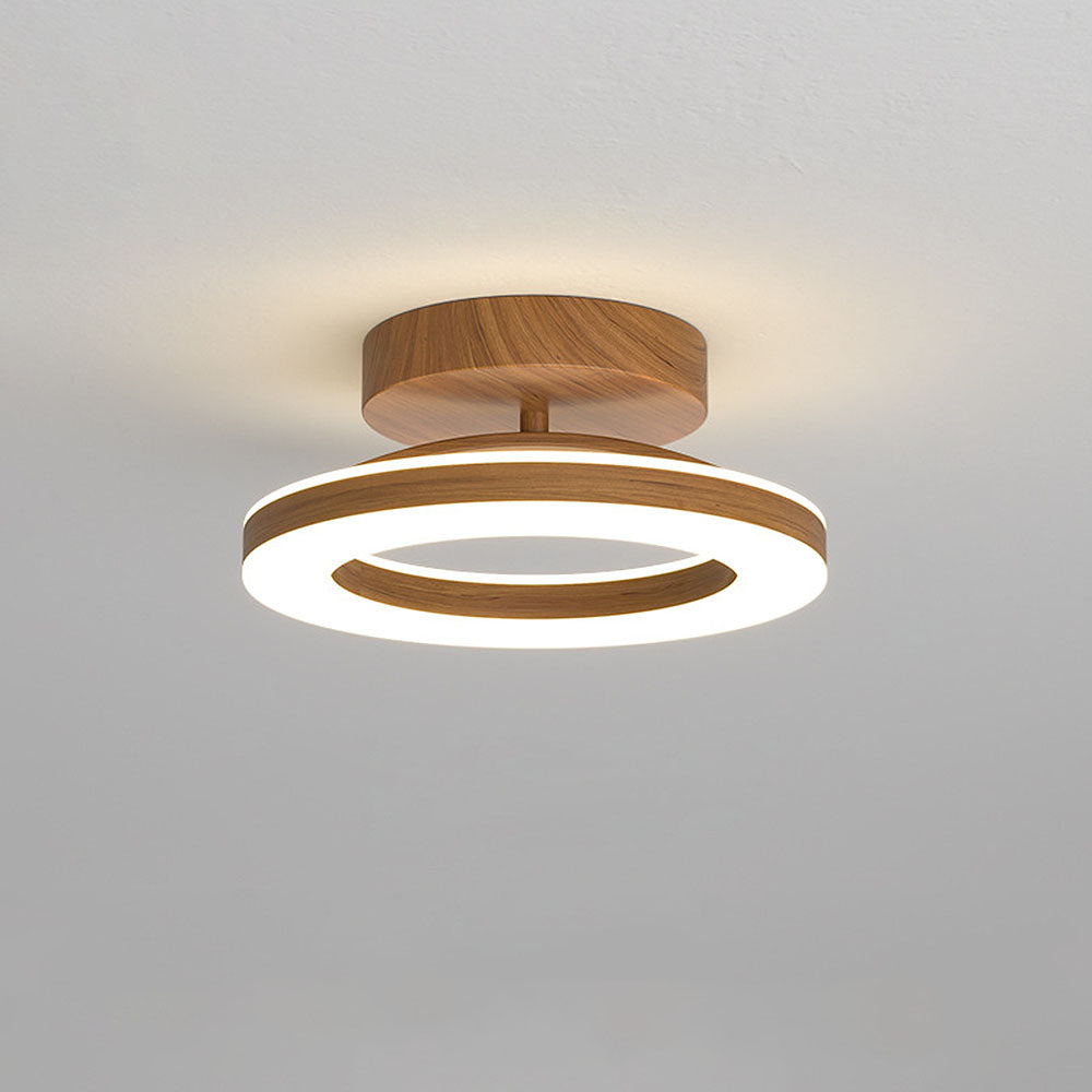 Runde Deckenlampe LED Acryl für Flur und Eingang