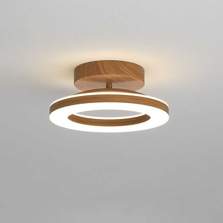 Runde Deckenlampe LED Acryl für Flur und Eingang